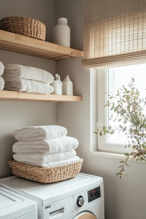 Zen Laundry Room Ideas