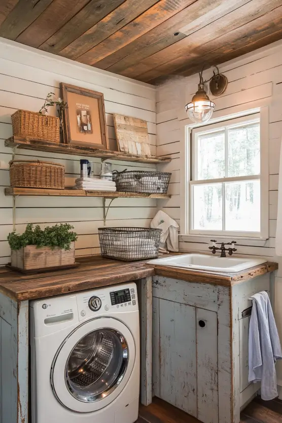 Farmhouse Laundry Room Ideas