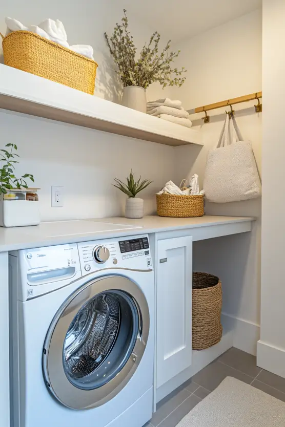 Laundry Room Ideas with Top Loaders