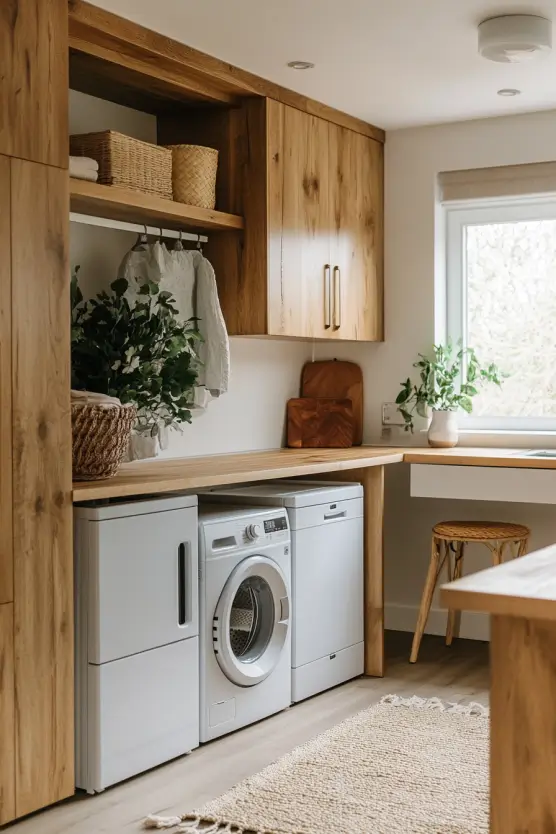 Laundry Room with Freezer Ideas