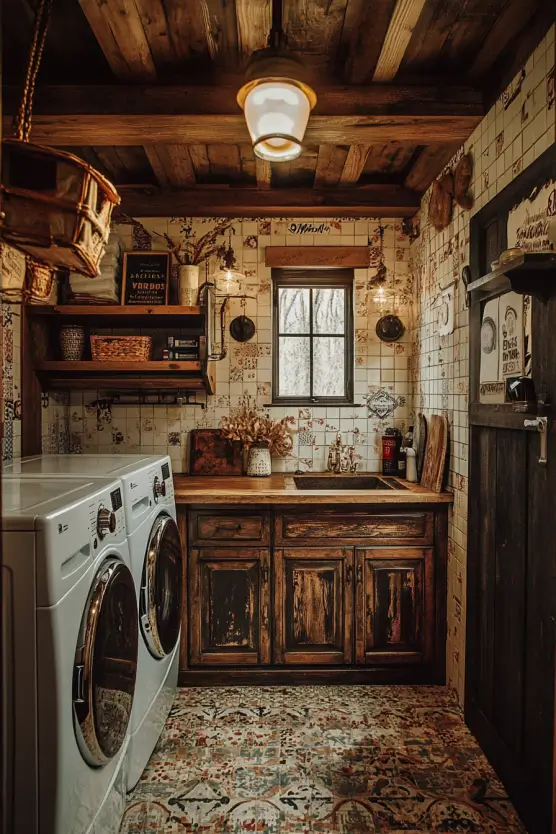 Vintage Laundry Room Ideas