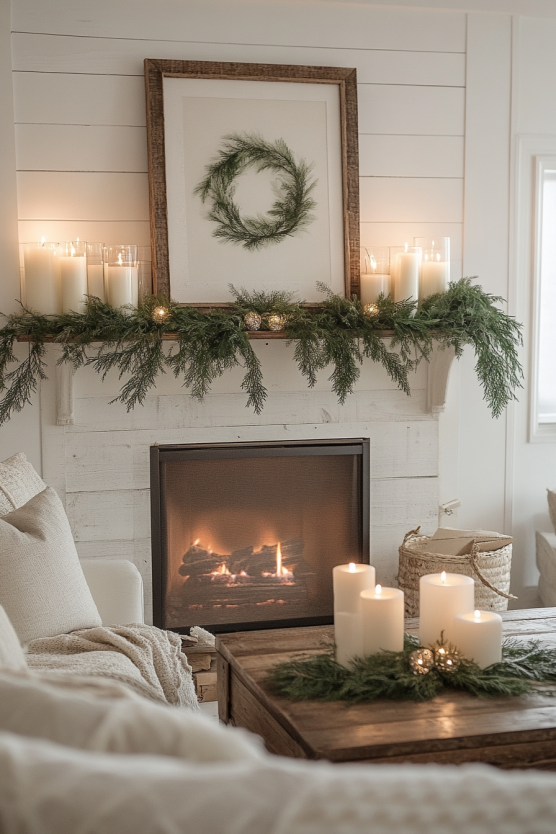 Farmhouse Mantel Decor