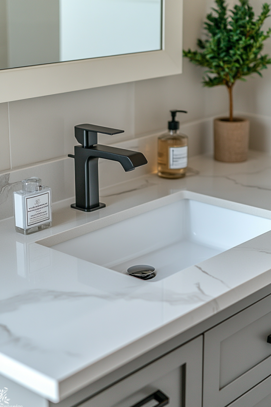 Bathroom Vanity Gray