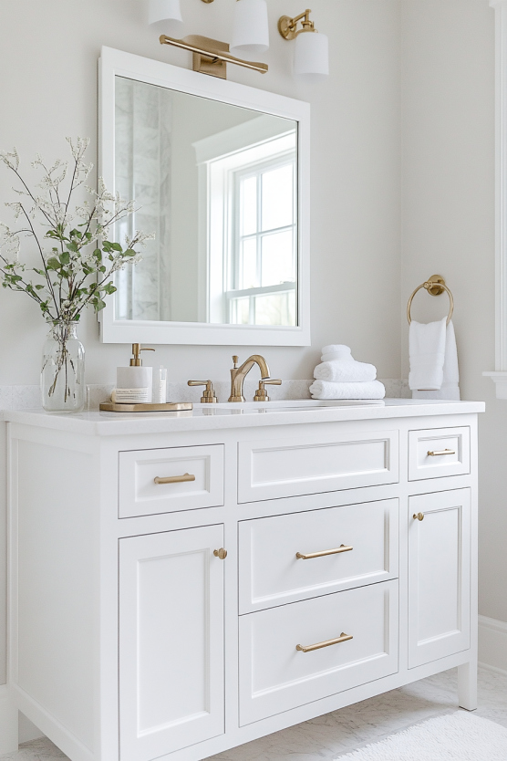 One Vanity Bathroom Ideas