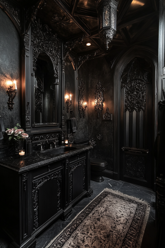 Gothic Bathroom Vanity