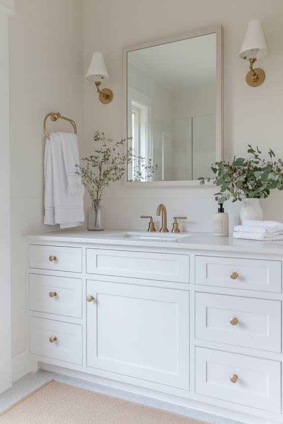 Shaker Vanity Bathroom